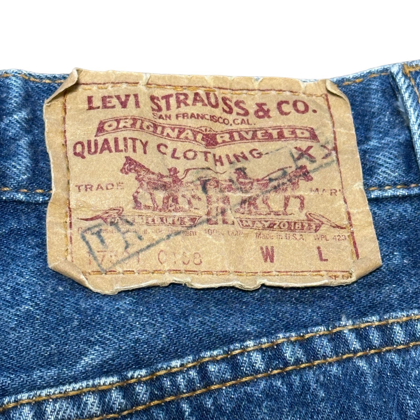 LEVI'S 17501-0158 made in USA 90s ボタン裏544 ハイウエスト