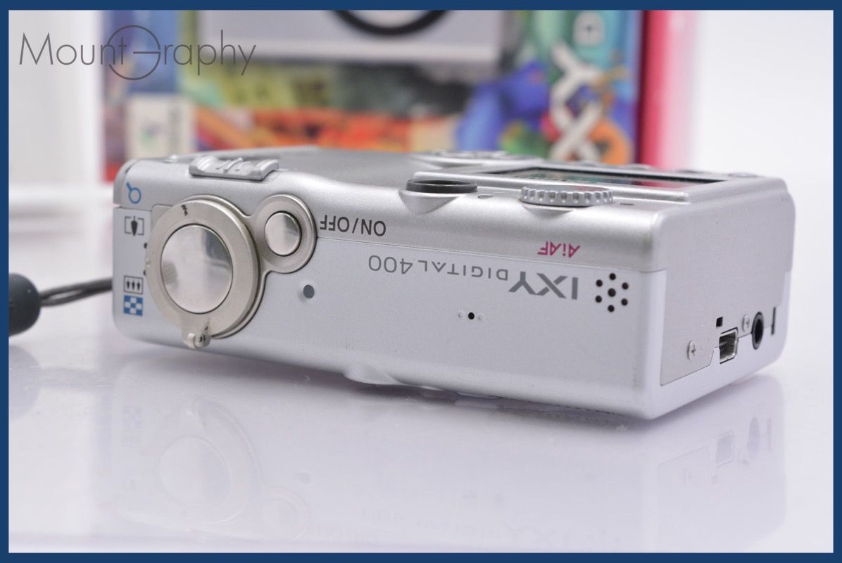 キヤノン Canon IXY DIGITAL 400 3x 元箱、バッテリー、充電器、取扱
