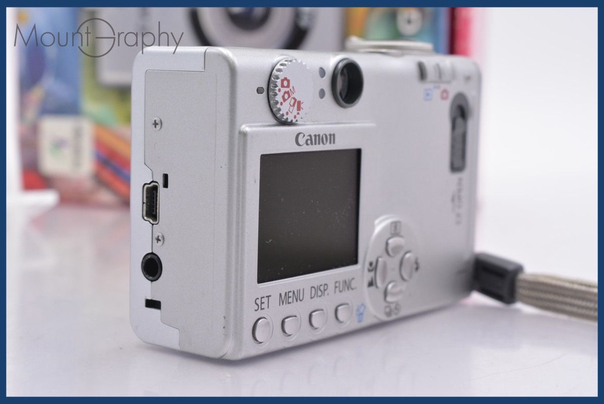 キヤノン Canon IXY DIGITAL 400 3x 元箱、バッテリー、充電器、取扱