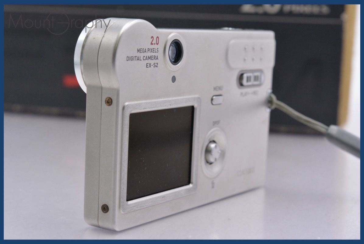 ☆良品☆ カシオ CASIO EXILIM EX-S2 元箱、バッテリー、本体充電