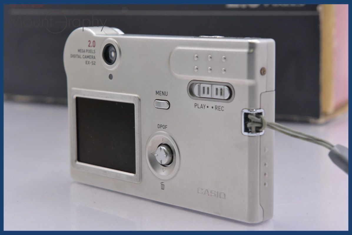 ☆良品☆ カシオ CASIO EXILIM EX-S2 元箱、バッテリー、本体充電