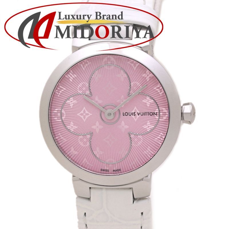 LOUIS VUITTON ルイヴィトン タンブール スリムPM マザーズデイ Q 1 J 04 磨き済 電池交換済 腕時計 レディース 40217