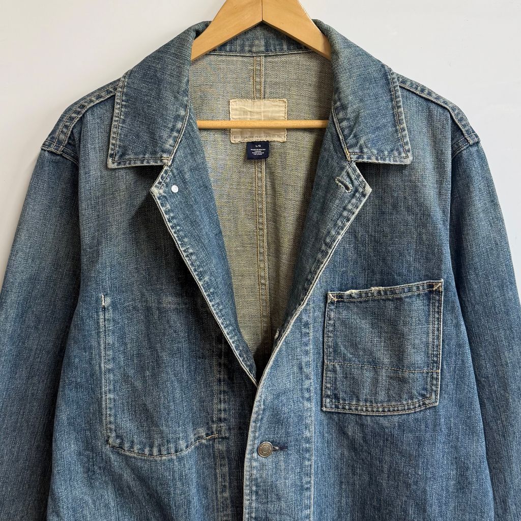 OLDGAP デニムカバーオール 楽天市場】90s OLD GAP デニム カバーオール ジャケット メンズ M