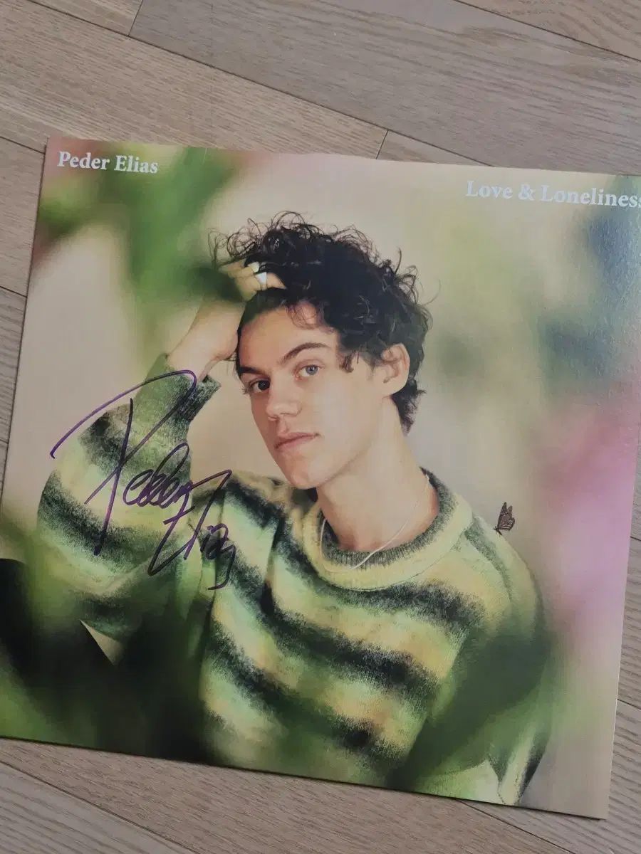 フェザー イライアス love ＆ loneliness サイン入り サイン lp