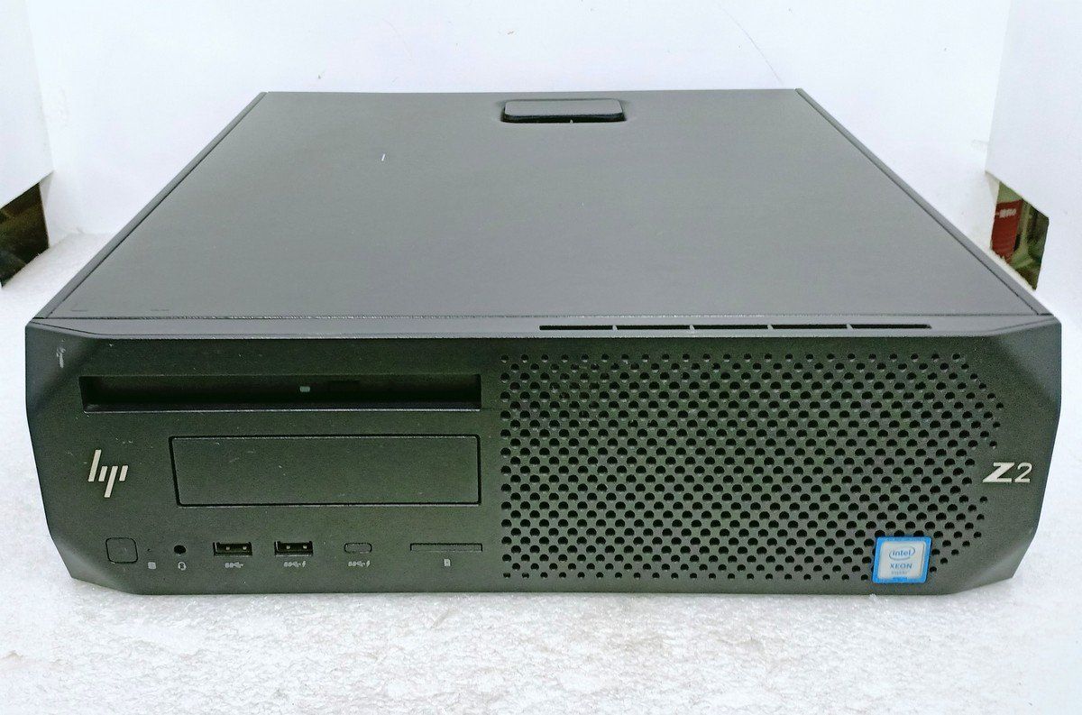 2326☆HP Z2 SFF G4 Xeon E-2124G HDD/無メモリ/8GB BIOS確認 HP