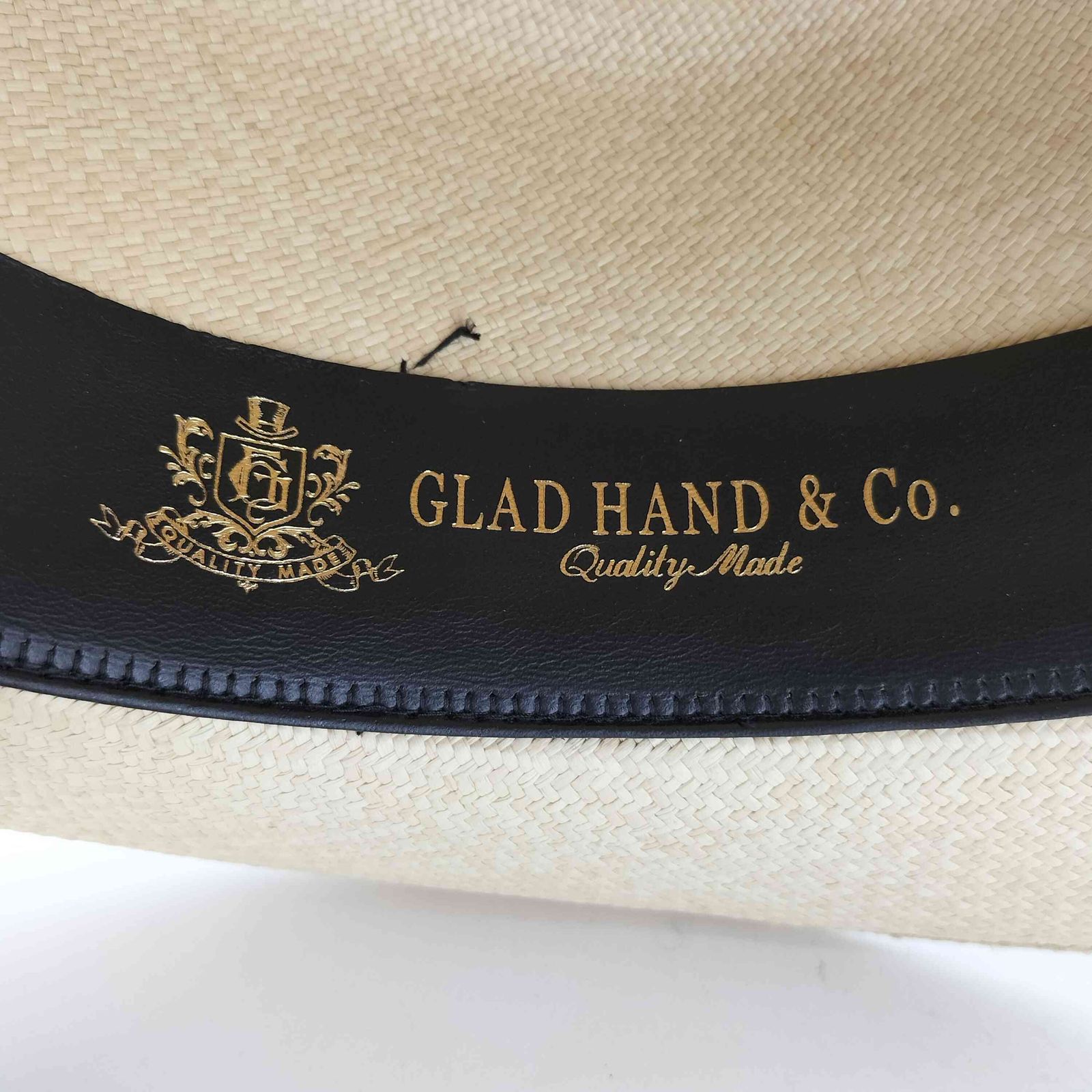 グラッドハンド GLADHAND FAT HATTER パナマハット メンズ 7 5/8