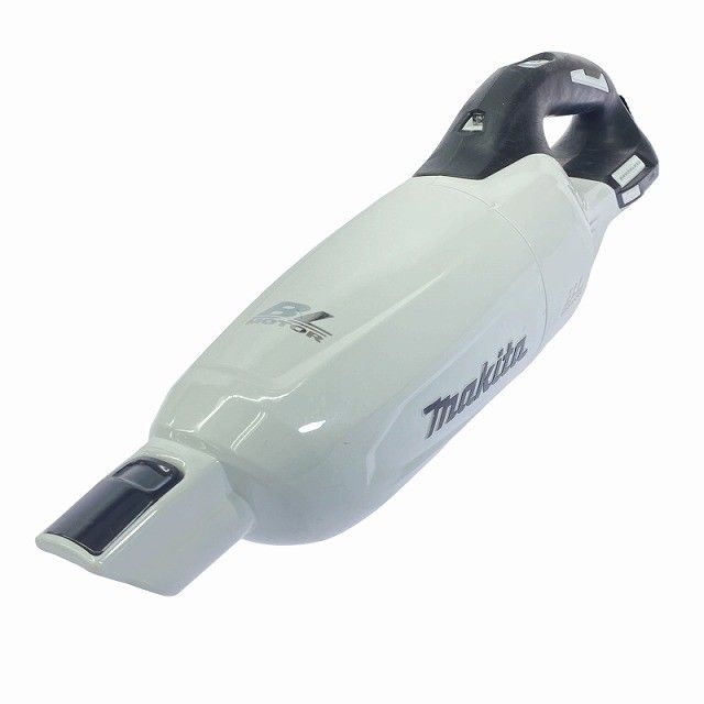 makita マキタ 18 V 充電式クリーナー CL 281 FD 白 パイプ ノズル サイクロンアタッチメント付 充電器付 コードレス 掃除機120168