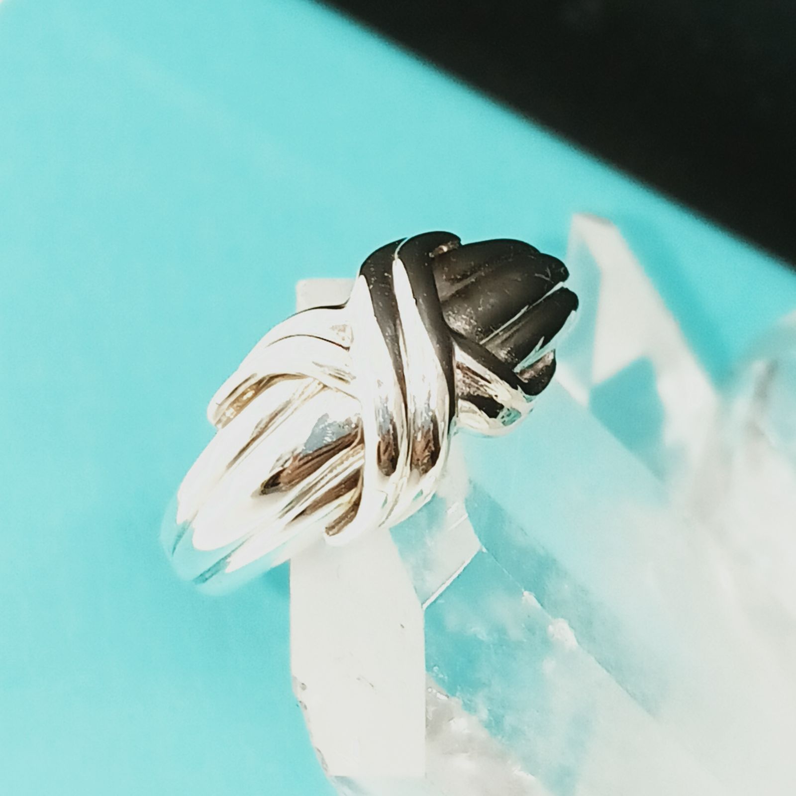 新品仕上げ】TIFFANY ティファニー シグネチャークロス リング