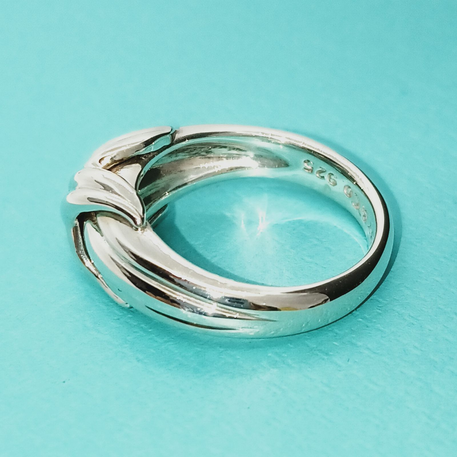 新品仕上げ】TIFFANY ティファニー シグネチャークロス リング