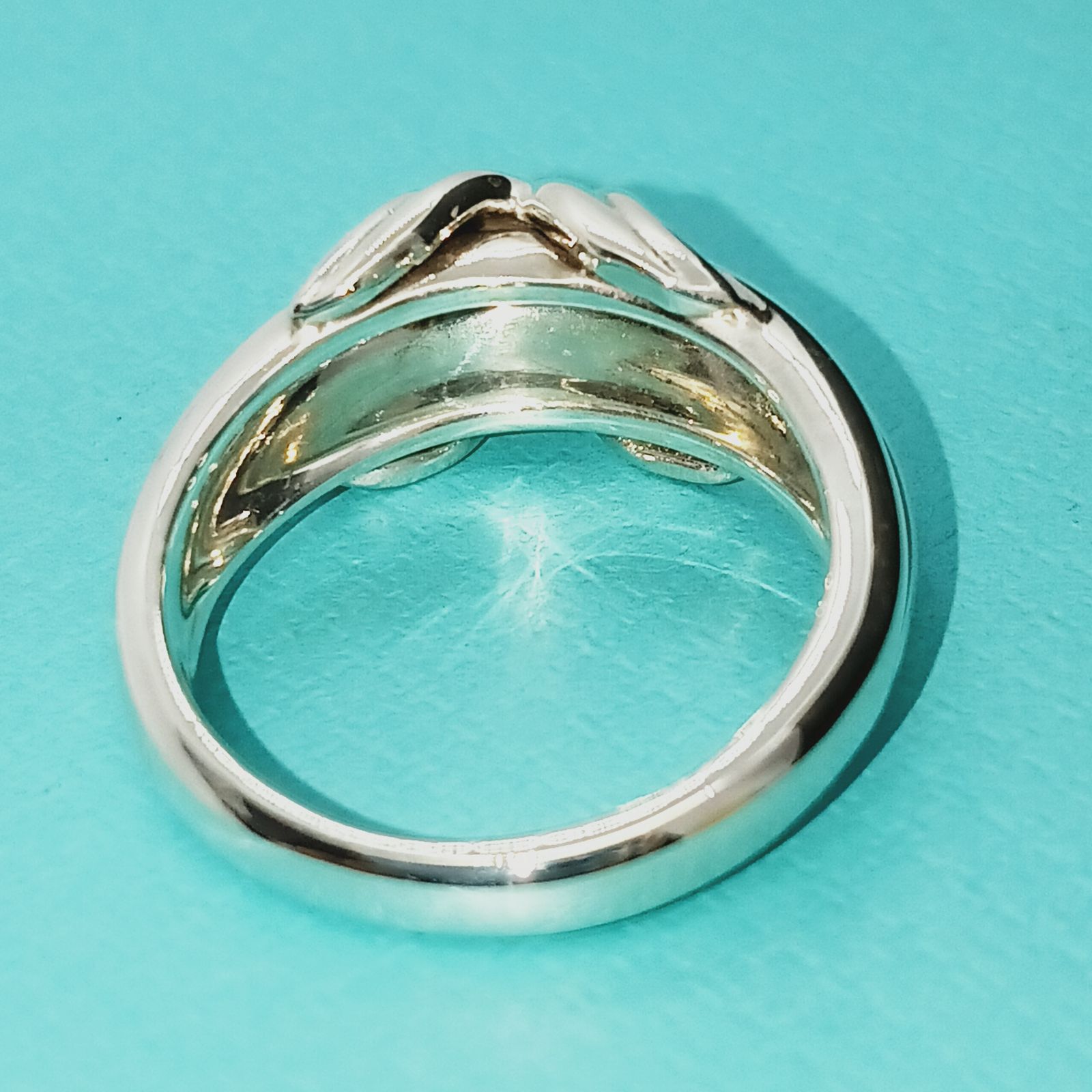 新品仕上げ】TIFFANY ティファニー シグネチャークロス リング