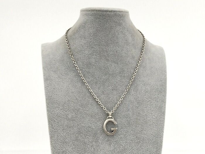 GUCCI ネックレス Gロゴ AG925 SV925 シルバー 233936 - メルカリ