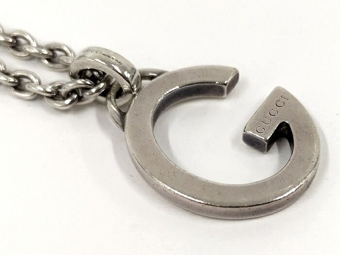 GUCCI ネックレス Gロゴ AG925 SV925 シルバー 233936 - メルカリ