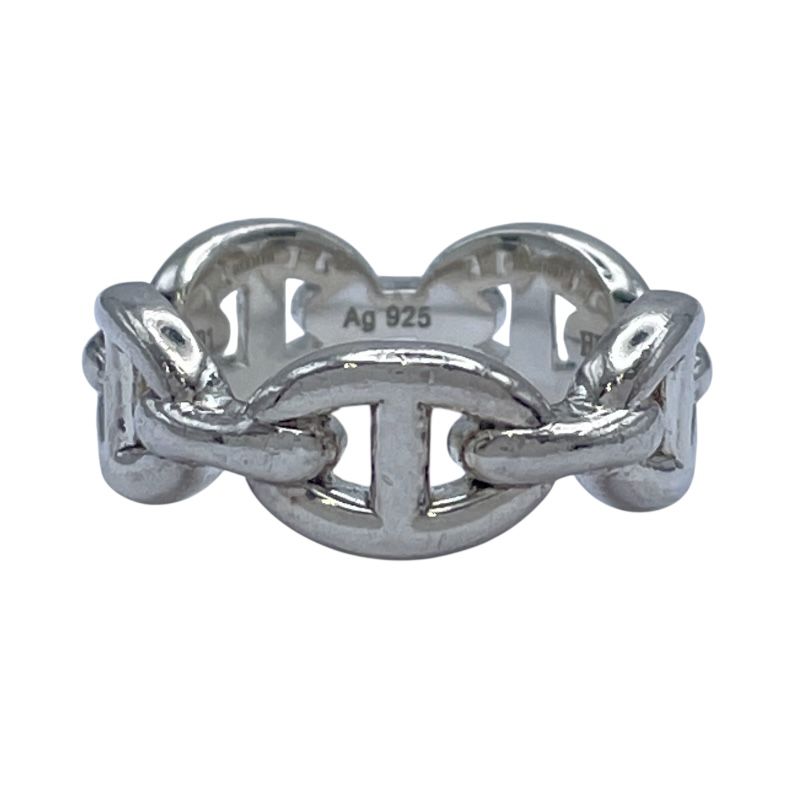 エルメス HERMES シェーヌダンクルアンシェネリング シルバー Ag 925 ジュエリー