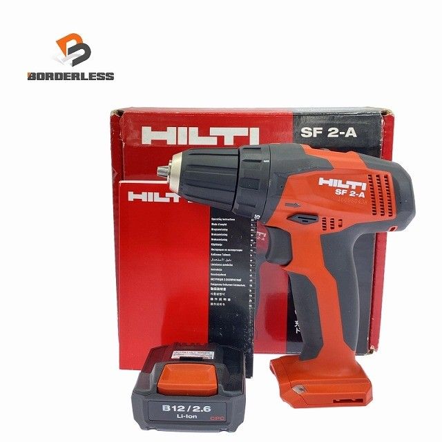 ☆美品☆HILTI ヒルティ 充電式ドリルドライバー SF2-A バッテリー1個