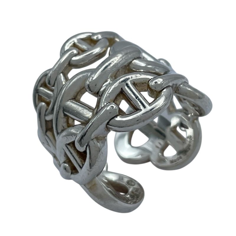 エルメス HERMES アンシェネリングGM シルバー Ag 925 ジュエリー