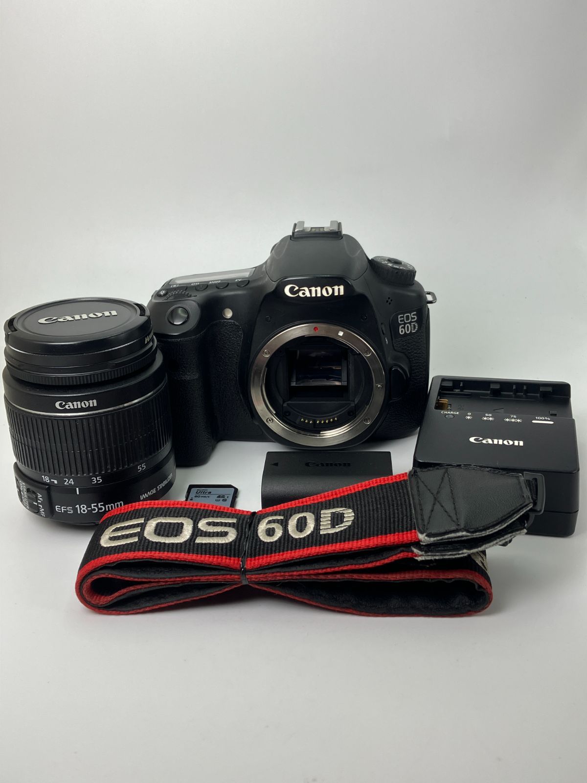 Canon EOS 60 D EF-S 18-55 mm IS 標準ズームレンズキット