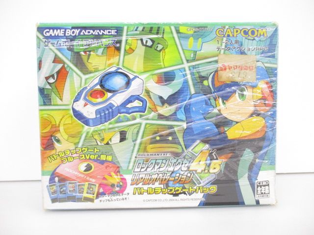  ゲームボーイ アドバンス ROCKMAN EXE ロックマンエグゼ 4 5 リアルオペレーション バトルチップゲートパック 764 351 2000_1008 周辺機器 ゲームボーイアドバンス