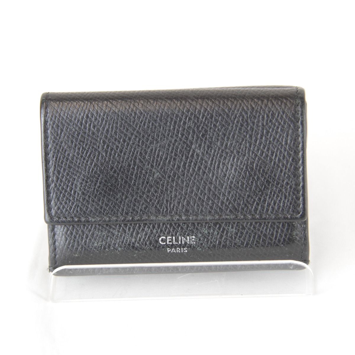 USED』 CELINE【セリーヌ】 10E603BEL フォールデッド コンパクト 