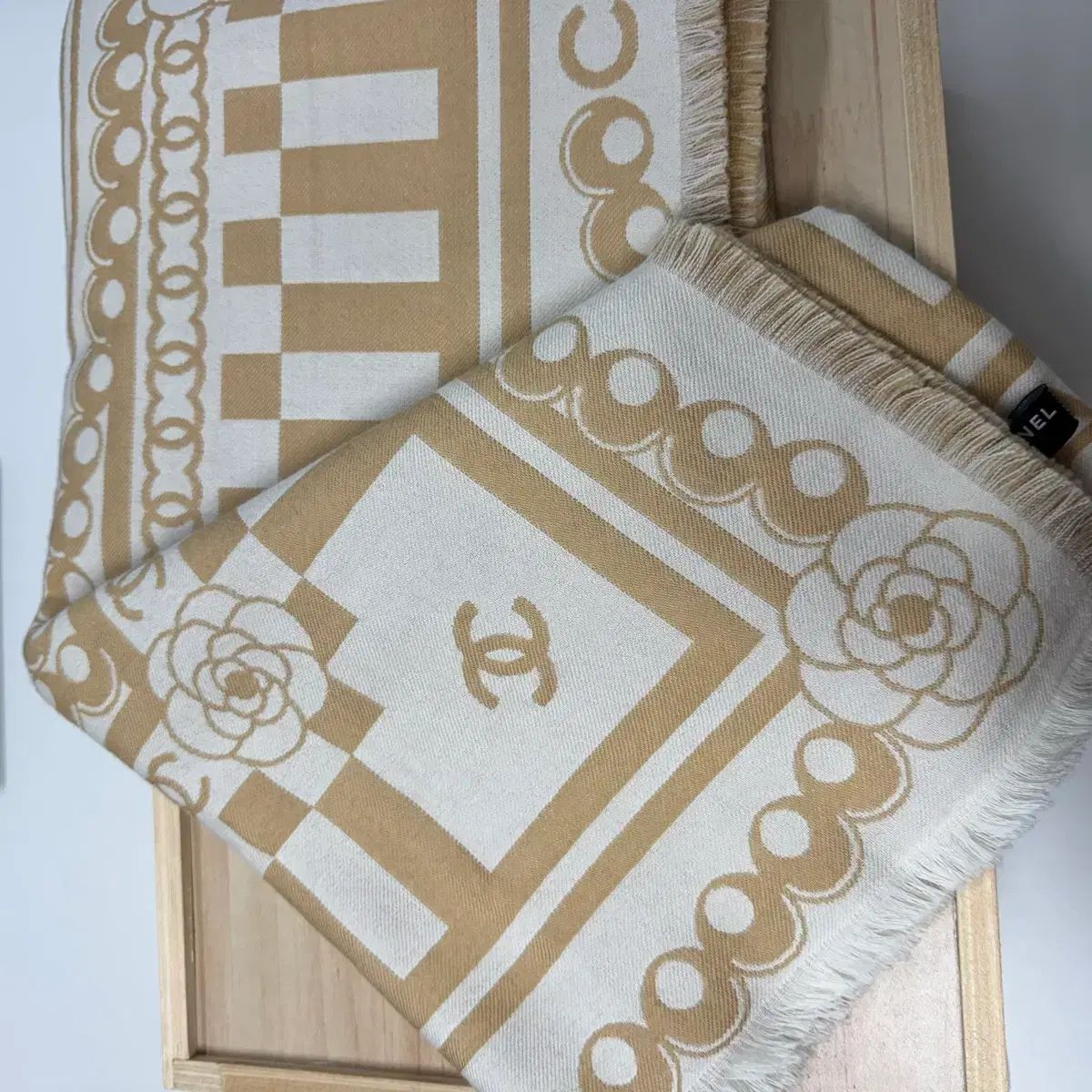 CHANEL シャネル チュール ショール マフラー