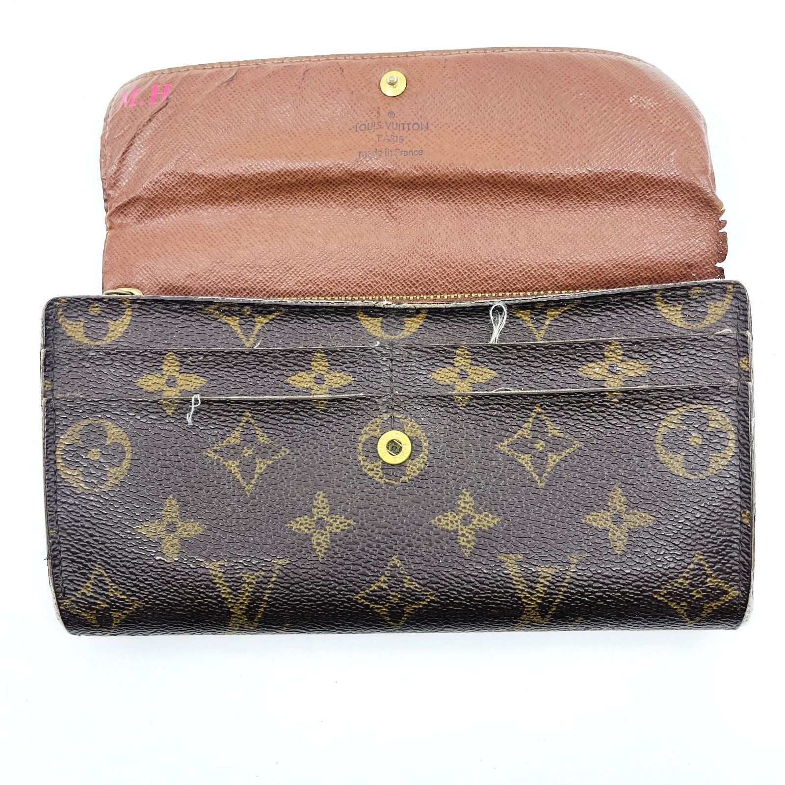 LOUIS VUITTON ルイヴィトン モノグラム ポルトフォイユサラ 長財布 2 