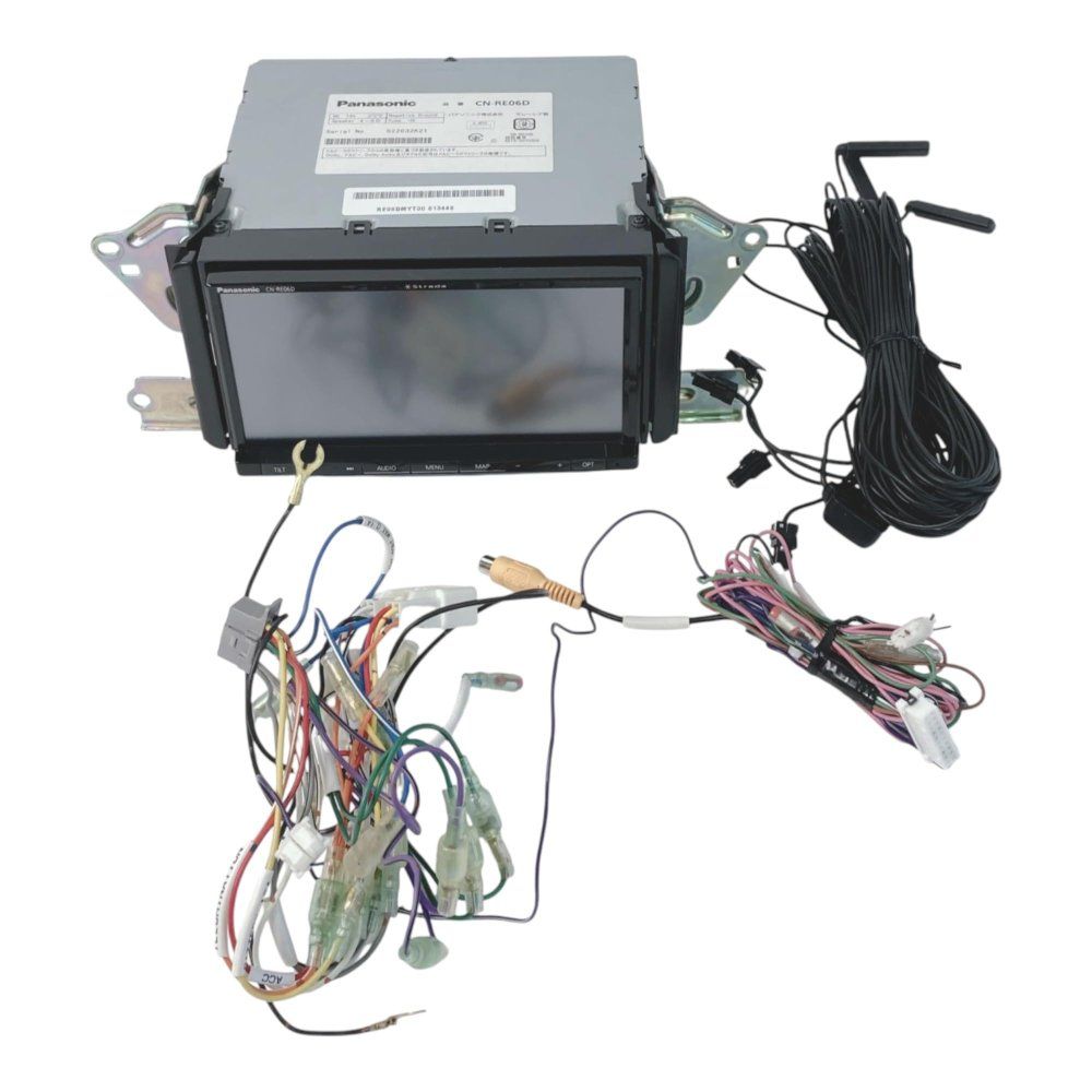 パナソニック Panasonic カーナビ ストラーダ 7型 CN RE 06 D フルセグ Bluetooth DVD CD SD USB VICS