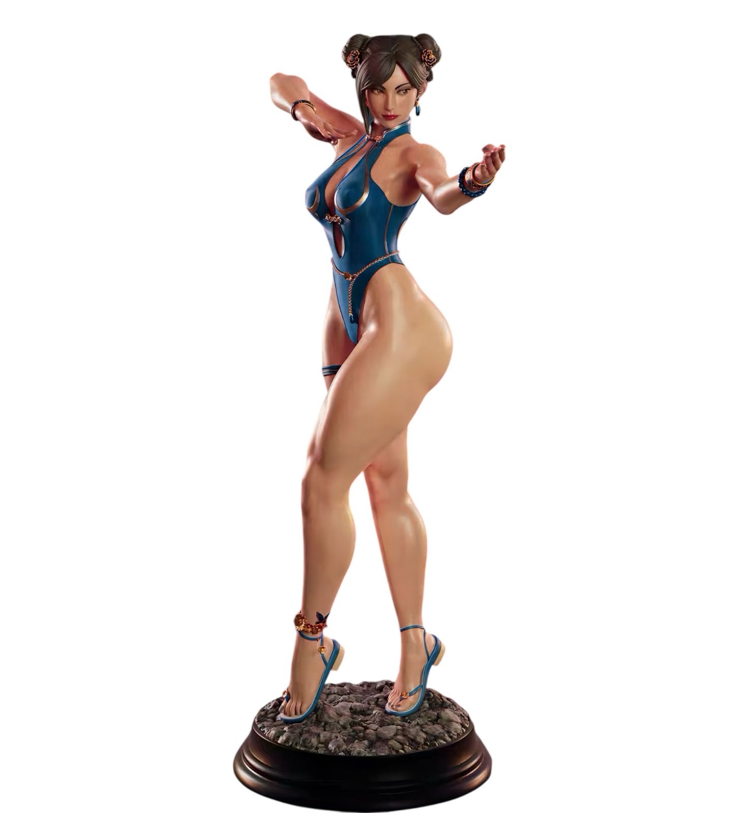 ストリートファイター 春麗 フィギュア ガレージキット ガレキ 未塗装