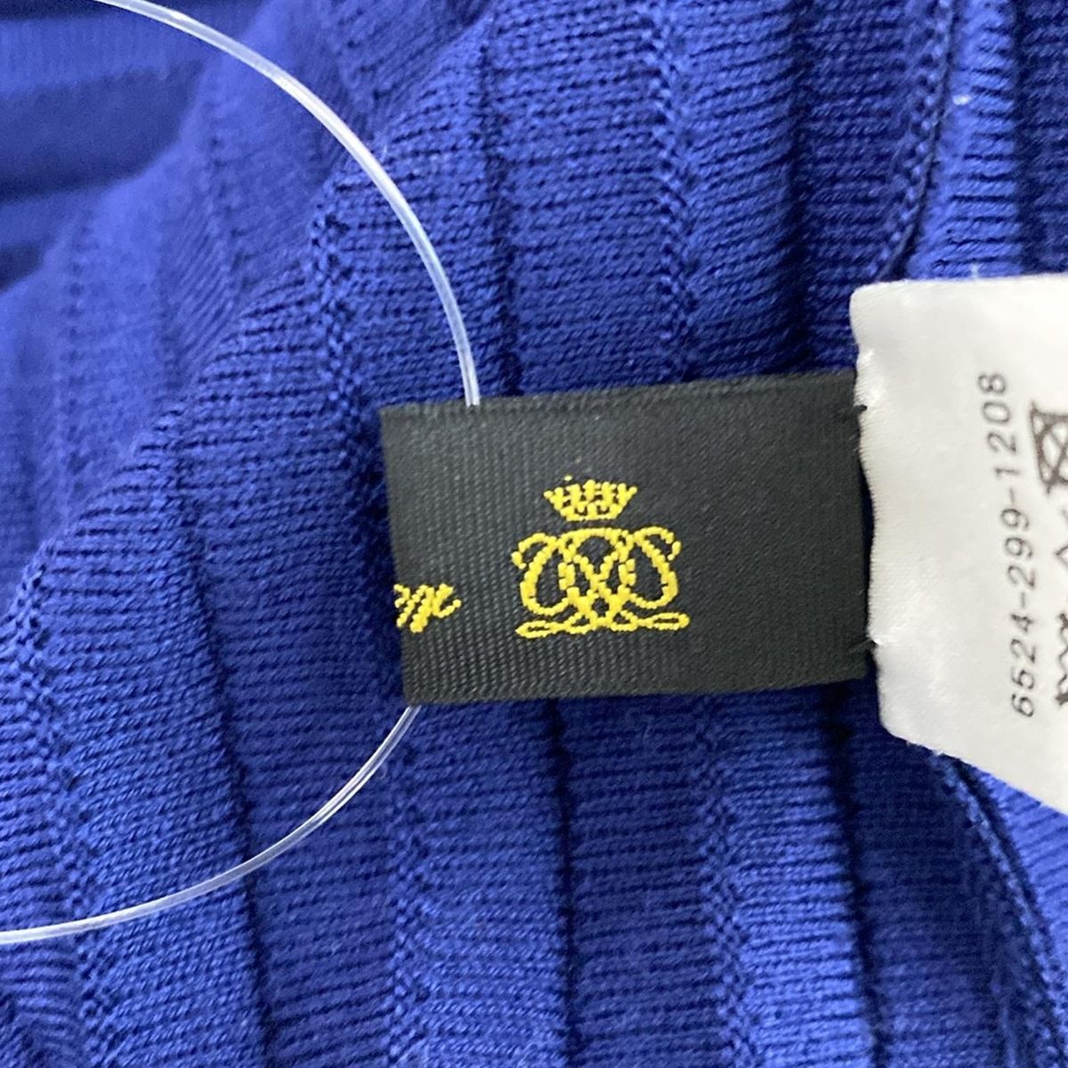  Drawer ドゥロワー ロングスカート レディース - ブルー ニット プリーツ その他 ロングスカート