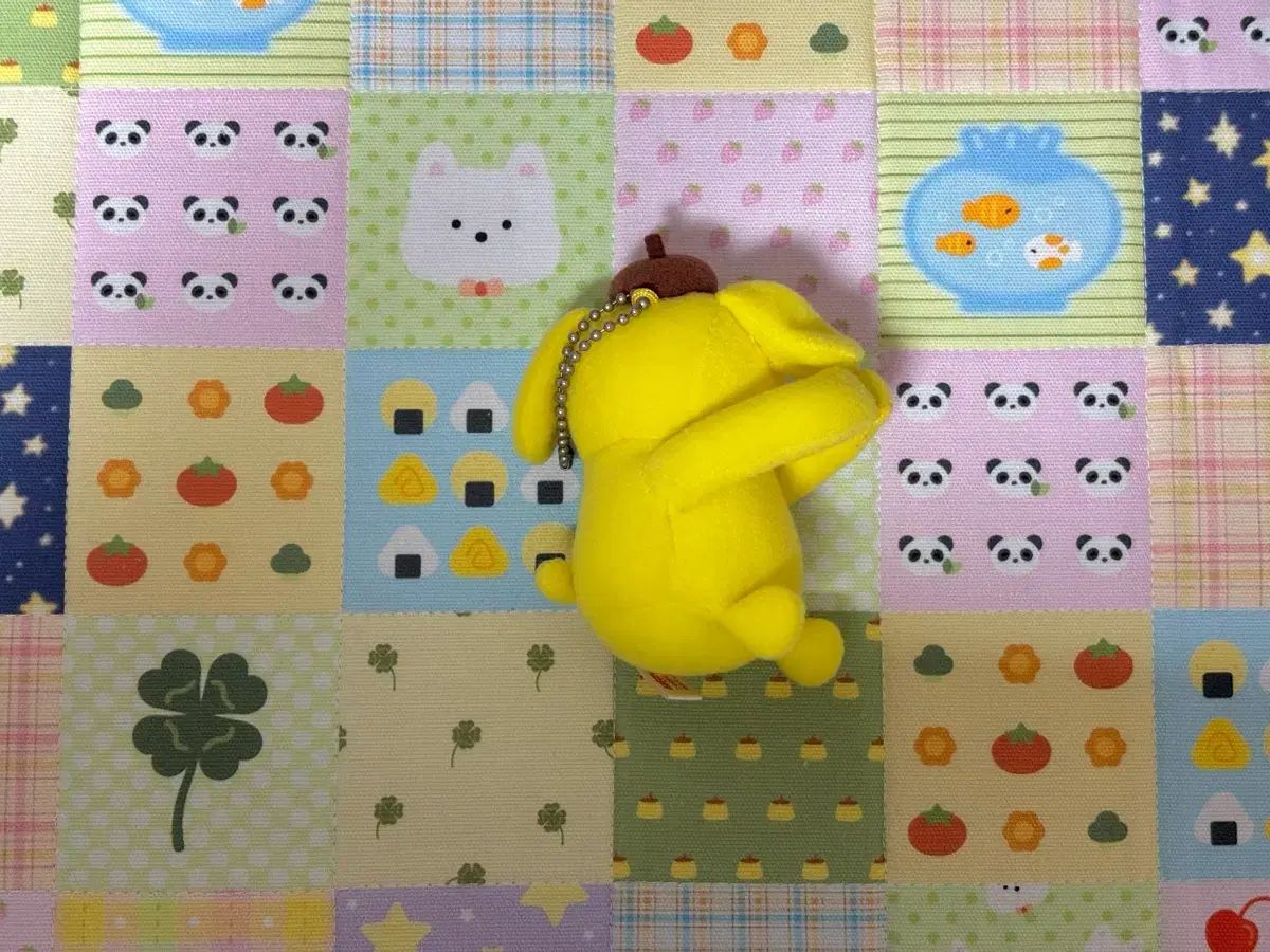 古典ポムポムプリン ベルクロ ぬいぐるみ