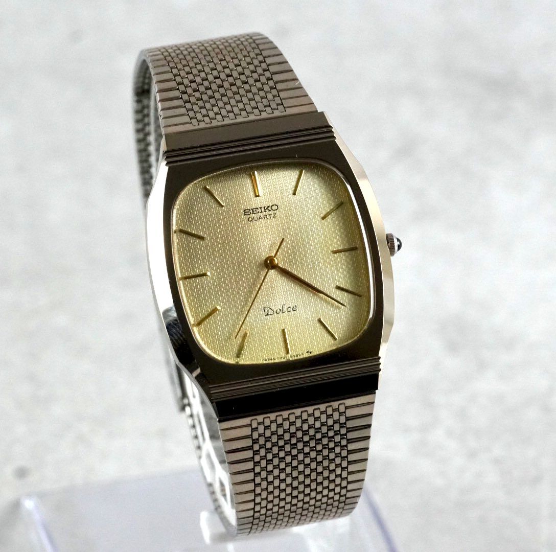 新品電池交換済み】 SEIKO セイコー 7731-5091 Dolce ドルチェ