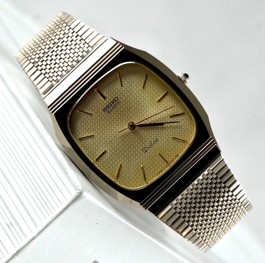 新品電池交換済み】 SEIKO セイコー 7731-5091 Dolce ドルチェ