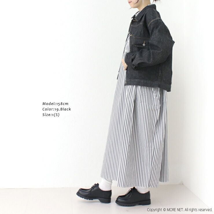 ozブラックデニムジャケット A