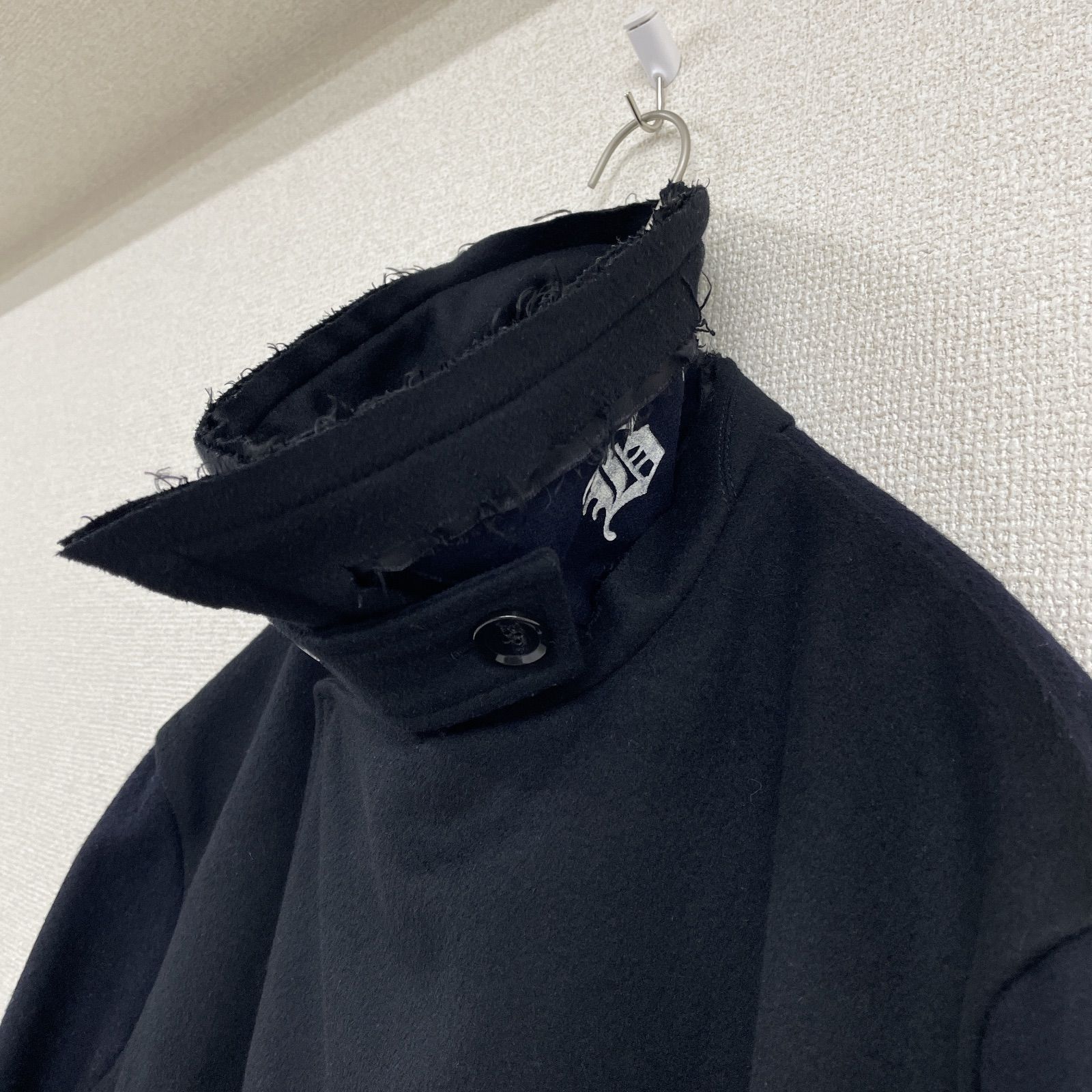 KEISUKE YOSHIDA ケイスケヨシダ レイヤードコート ウール ブラック