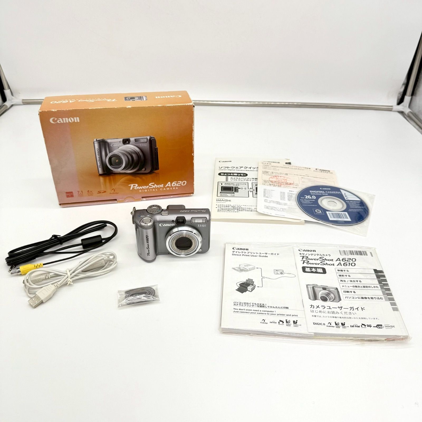 美品】Canon PowerShot A620 デジタルカメラ 710万画素 - メルカリ 美品】Canon PowerShot A620 デジタルカメラ 710万画素 - メルカリ