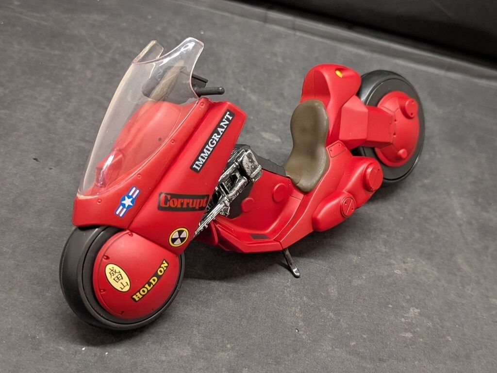 McFARLANE TOYS 3 D ANIMATION FROM JAPAN KANEDAS BIKE ツヤ無