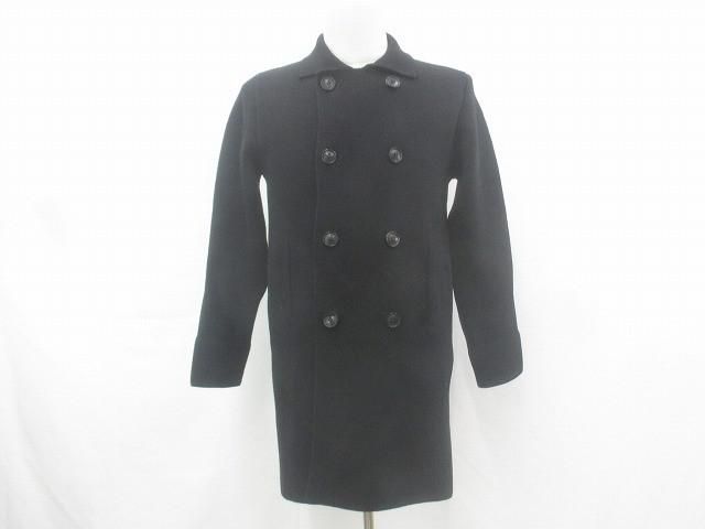 アンデルセンアンデルセン ANDERSEN カーディガン ニットセーター Pコート M ブラック 黒 メンズ