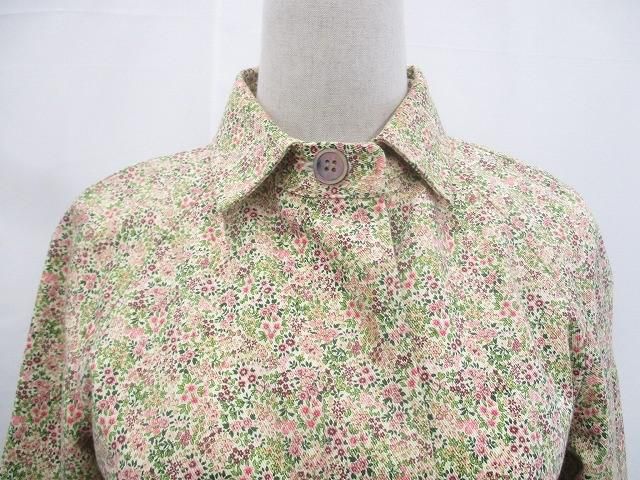 良品 サリースコット Sally Scott コート 花柄 9AR マルチカラー