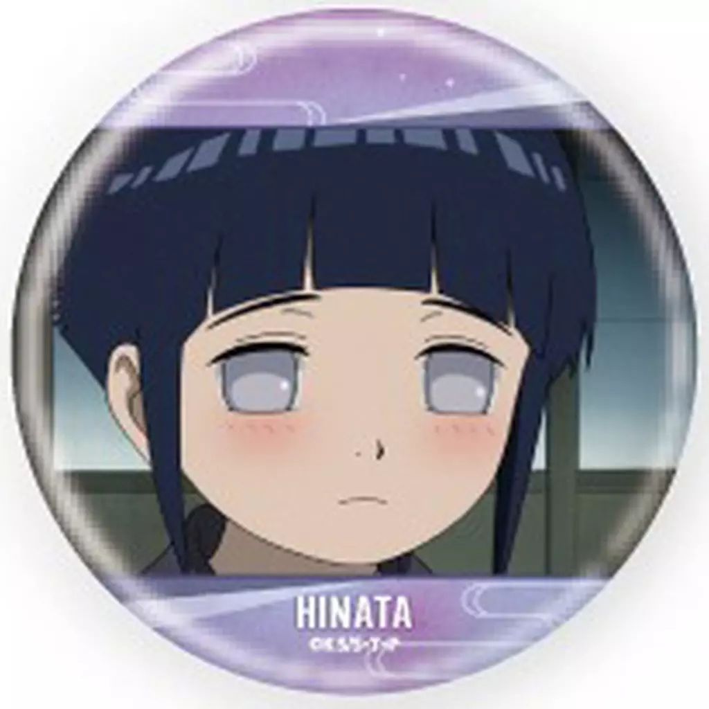 中古】バッジ・ビンズ 日向ヒナタ 「NARUTO-ナルト- 疾風伝 缶バッジ