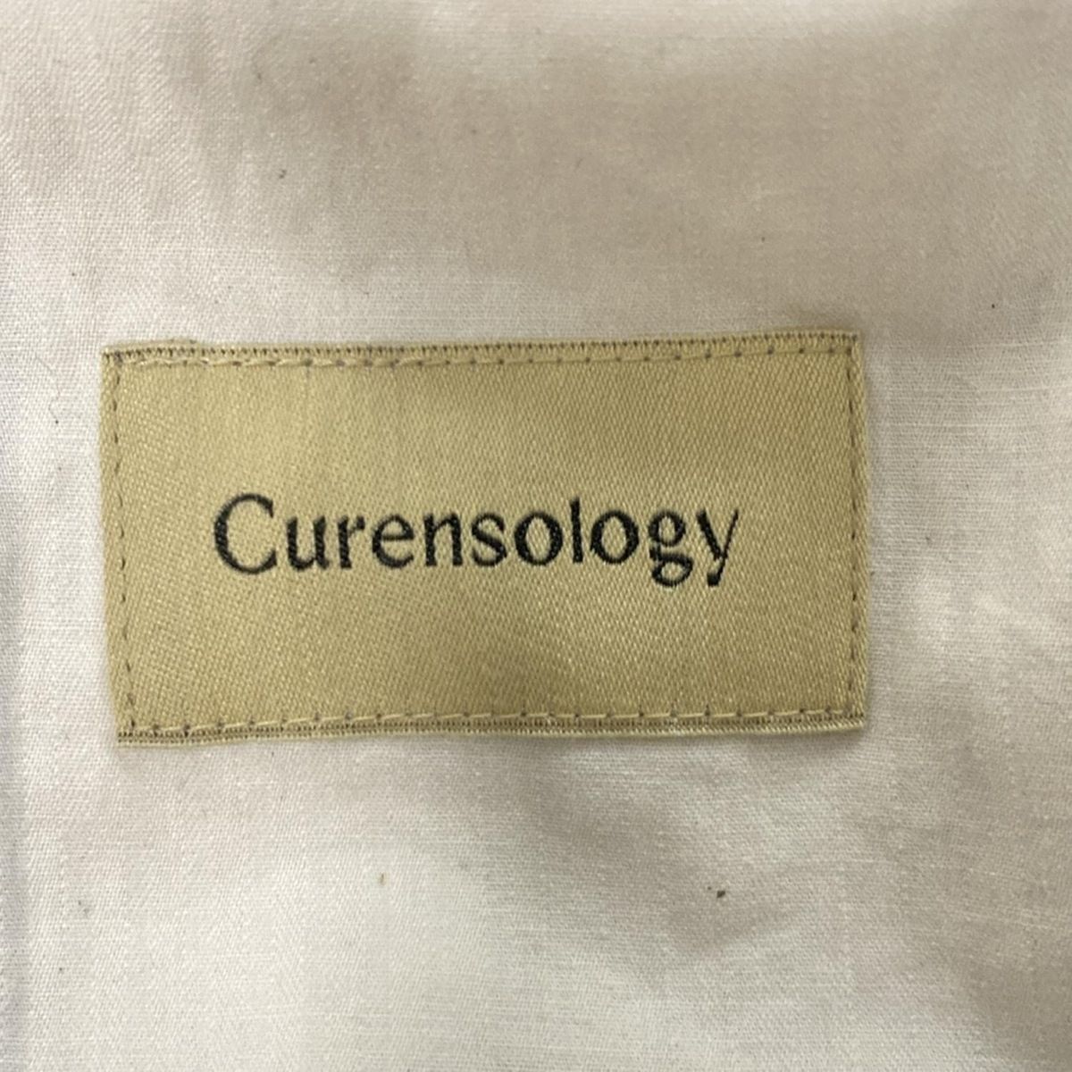 Curensology カレンソロジー ロングスカート サイズ38 M レディース 黒 白 マキシ丈 ストライプ 着回しアイテム その他 