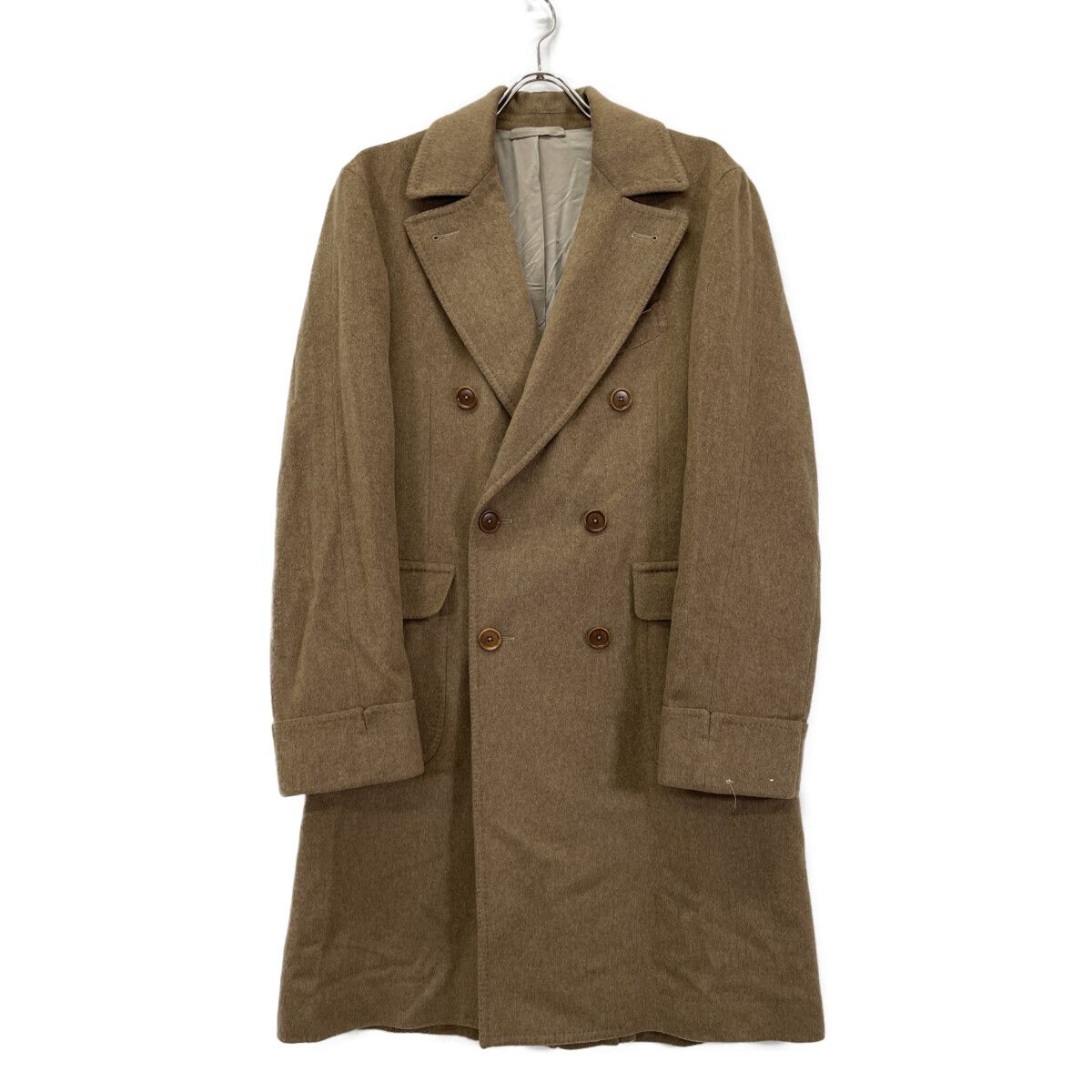 DE PETRILLO デペトリロ ﾍﾞｰｼﾞｭ ｳｰﾙ ﾀﾞﾌﾞﾙﾌﾞﾚｽﾄﾎﾟﾛｺｰﾄ 48 - メルカリ