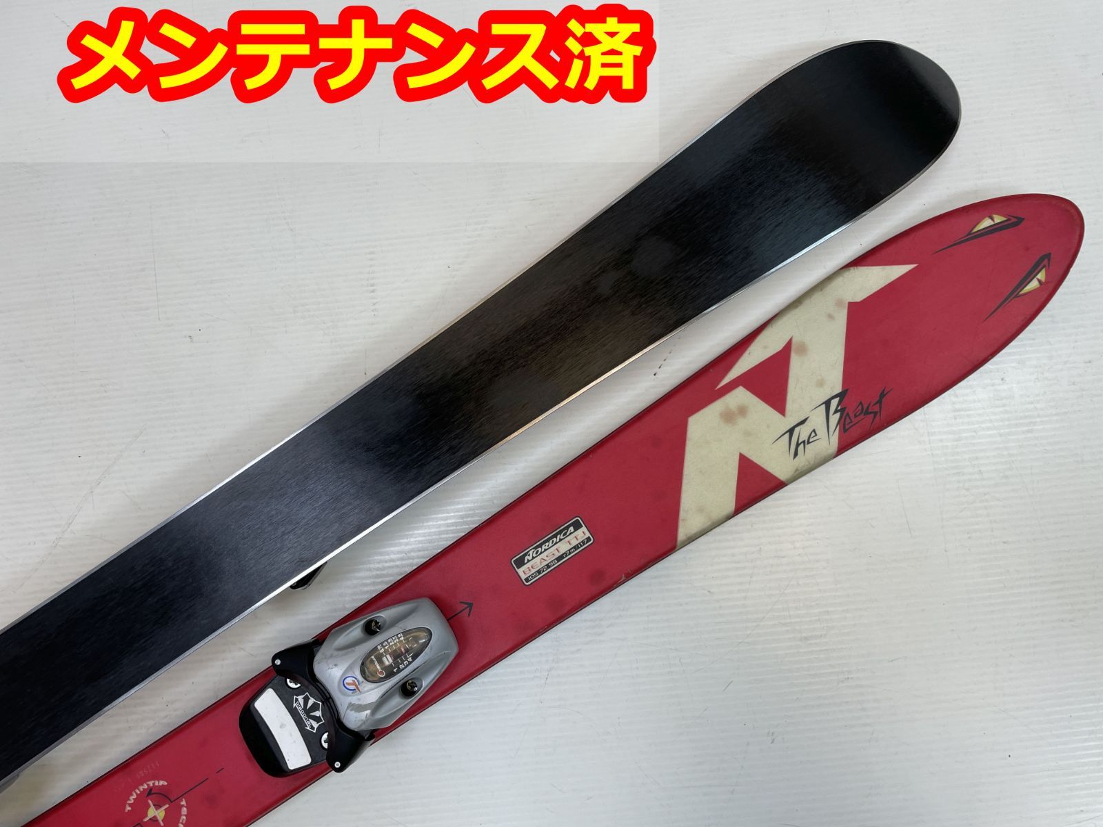 ◇ Jr スキー NORDICA The Beast 117 cm ジュニア 子供 向 カービング