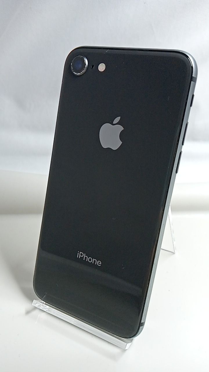 バッテリー100%！ iPhone8 A1906 64GB 本体 スペースグレイ SIMフリー 