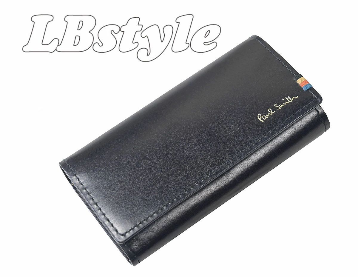 ポールスミス キーケース メンズ Paulsmith レディース ポール スミス キーホルダー Sステッチタブ牛革
