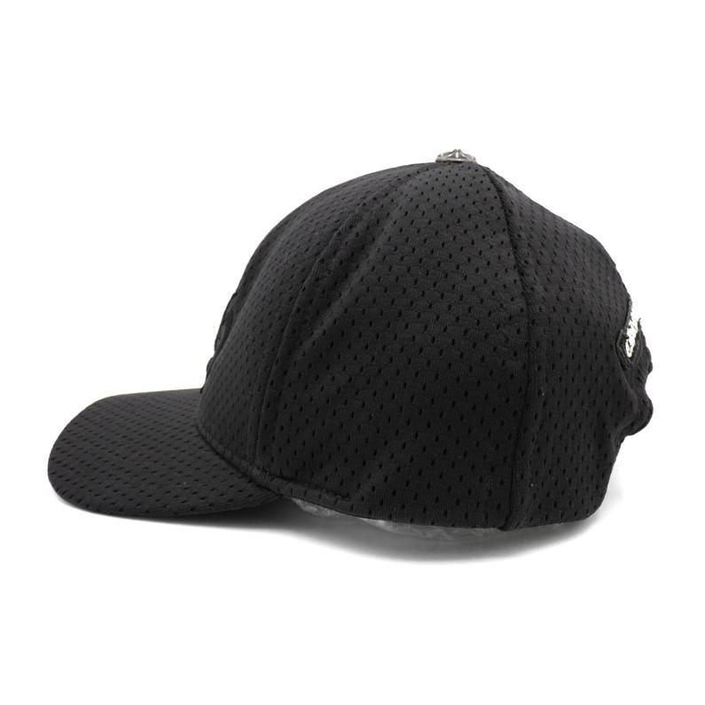 クロムハーツ CHROME HEARTS CH HAT 刺繍 メッシュ ベースボール キャップ 46598