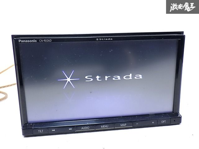 ☆動作OK☆ Panasonic パナソニック CN-RE06D メモリーナビ SDナビ CD