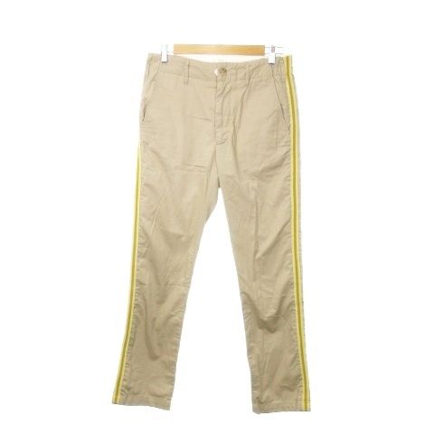 エンジニアードガーメンツ Engineered Garments チノパン テーパード コットン ジップフライ ライン 30 ベージュ MN 20 GY 03