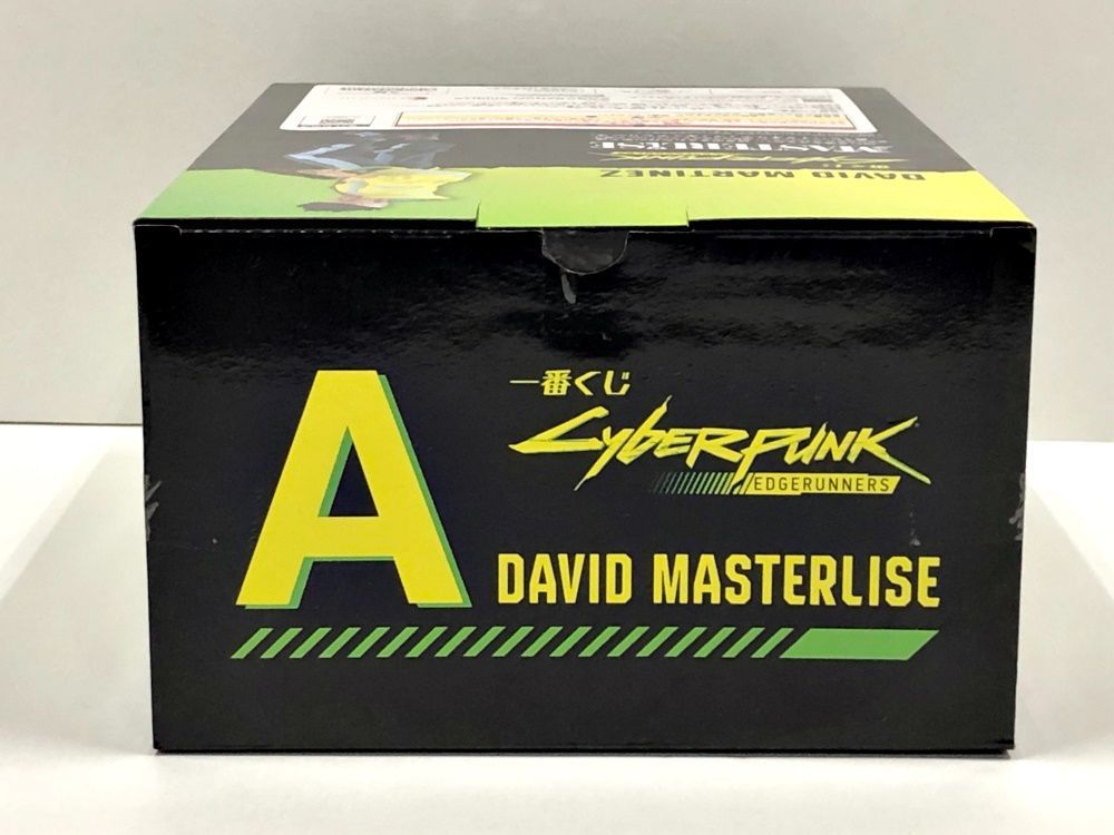 一番くじ CYBERPUNK: EDGERUNNERS A賞 デイビッド　まとめ 一番くじ『CYBERPUNK: EDGERUNNERS』A賞、B賞、ラストワンがフィギュア