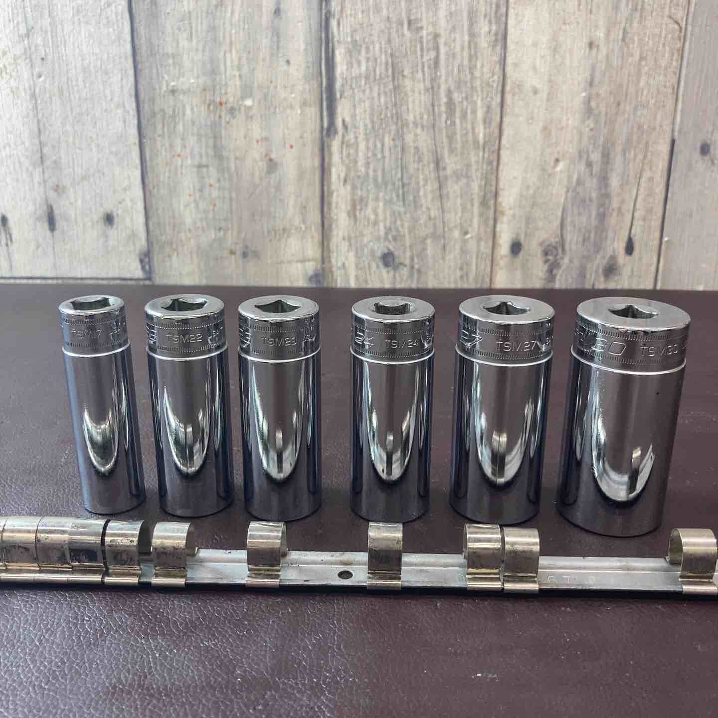 品 スナップオン Snap-on ディープソケット 6本ソケットセット TSM 17～30
