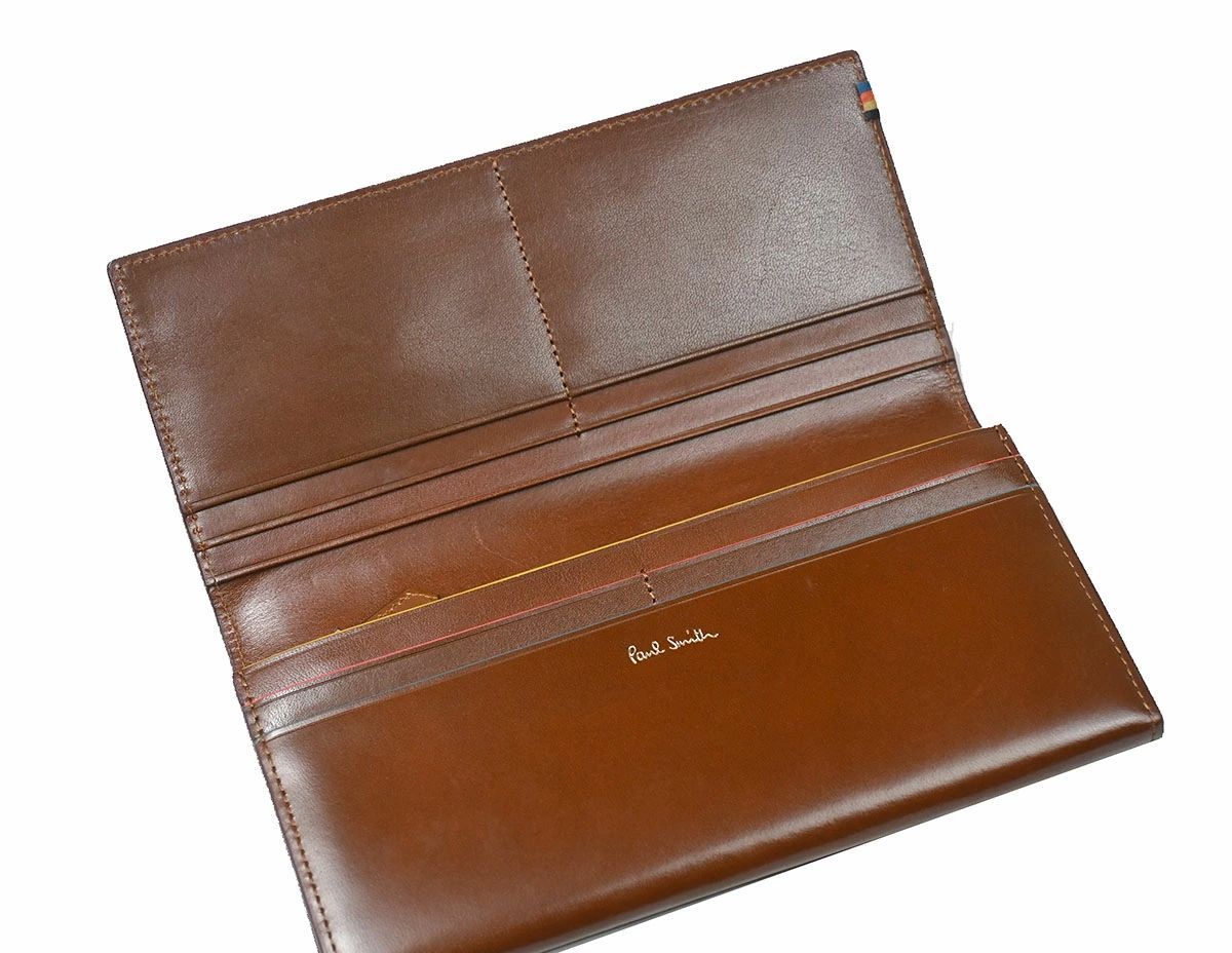 未使用　PaulSmith ポールスミス　レザー長財布　マルチストライプ 茶 楽天市場】ポールスミス マルチストライプ（メンズ財布｜財布・ケース