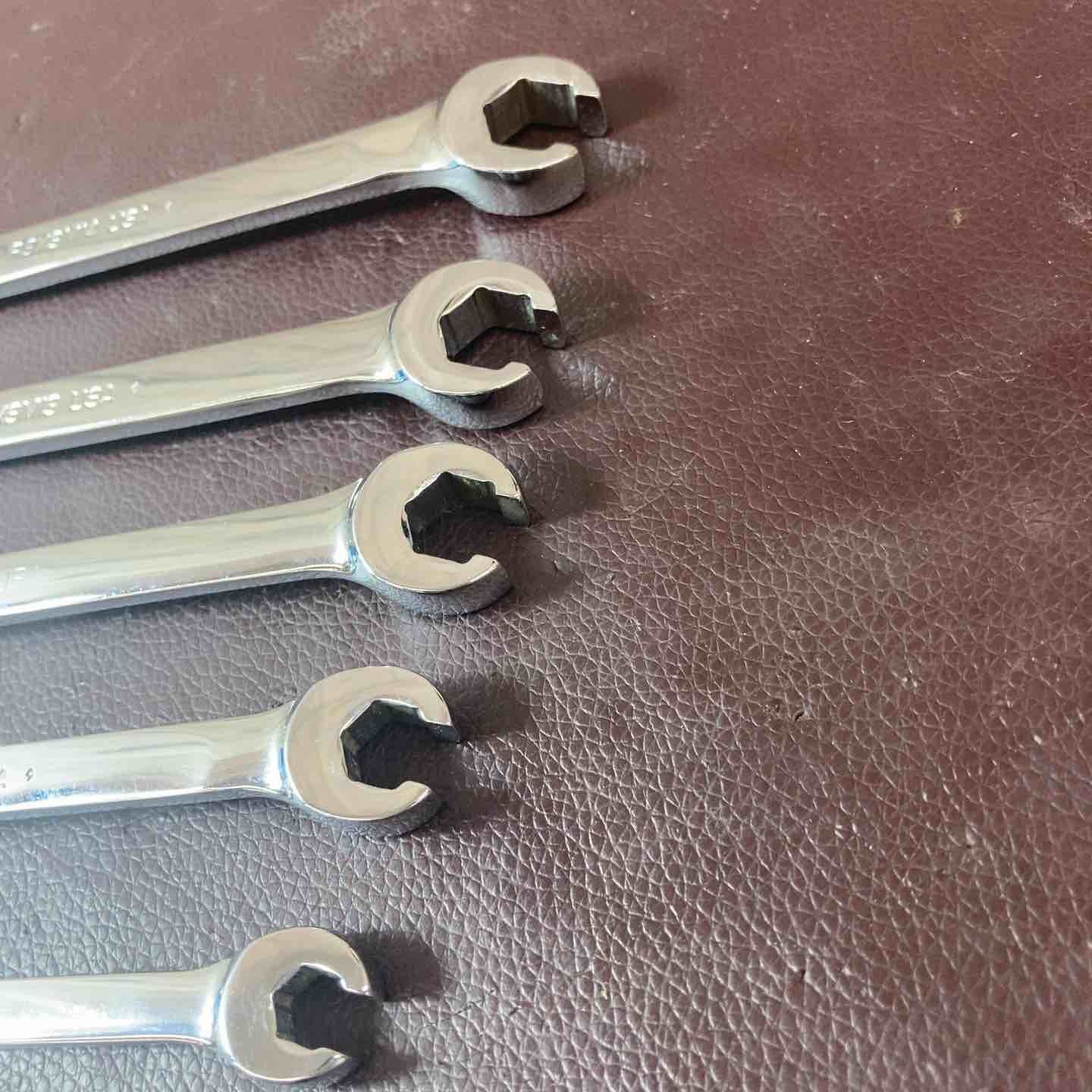  品 スナップオン Snap-on フ ナットレンチ 計5本セット RSXSM 8～14 その他 スパナ レンチ