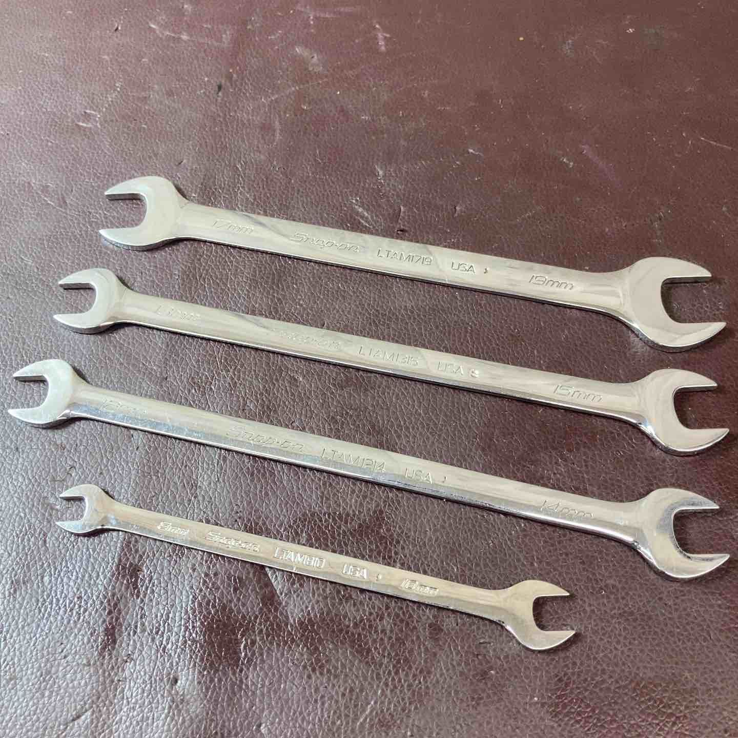 品 スナップオン Snap on ロートルクスパナ オープンエンドレンチ 計4本セット LTAM 810～1719